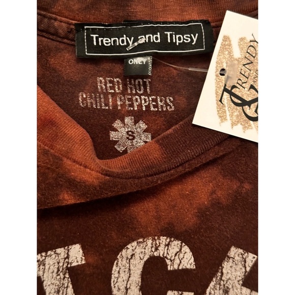 Red Hot Chili Peppers Rhinestone Fringe Tank Top. Size Small. NWT - Picture 7 of 12